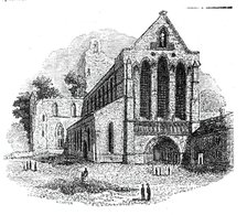 Lanercost Priory, near Naworth, 1844. Creator: Unknown.