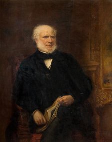 Portrait Of Joseph Gillot, 1872. Creator: Henry Turner Munns.