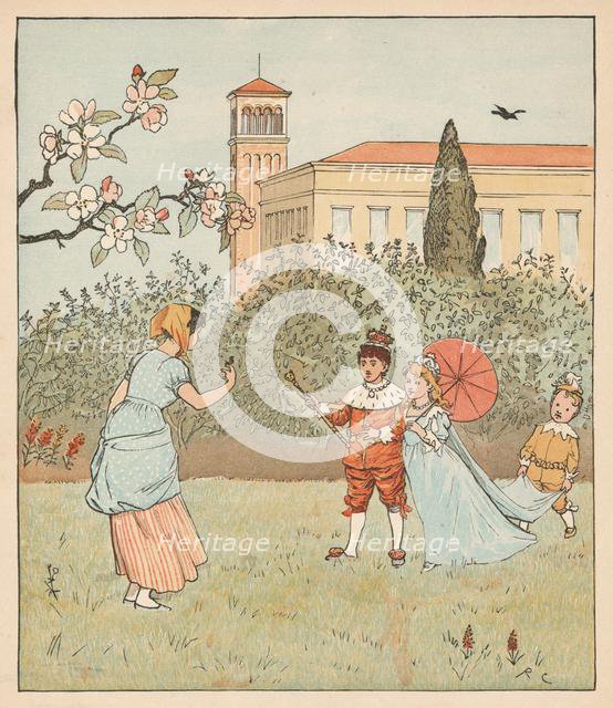 The Maid and the Jenny Wren, 1880. Creator: Randolph Caldecott.