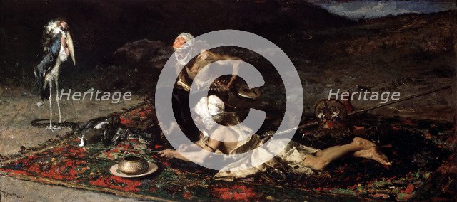 'The Snake Charmers', 1870.  Artist: Mariano Jose Maria Bernardo Fortuny y Carbo