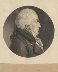 Unidentified Man, 1798-1803. Creator: Charles Balthazar Julien Févret de Saint-Mémin.