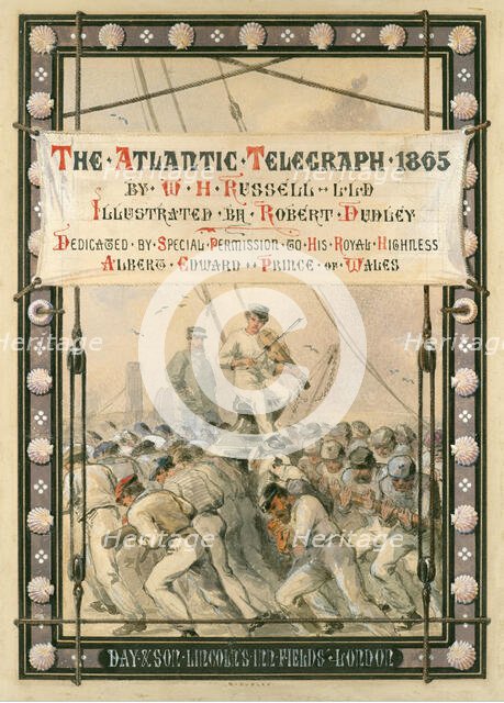 The Atlantic Telegraph, [1866]. Creator: Robert Charles Dudley.