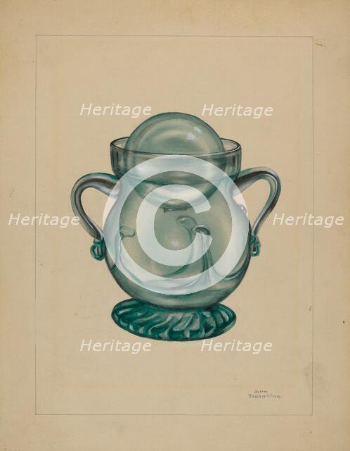 Sugar Bowl, c. 1936. Creator: John Tarantino.