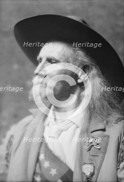 Crawford, Jack, Captain, in costume, 1915 Oct. 13. Creator: Arnold Genthe.