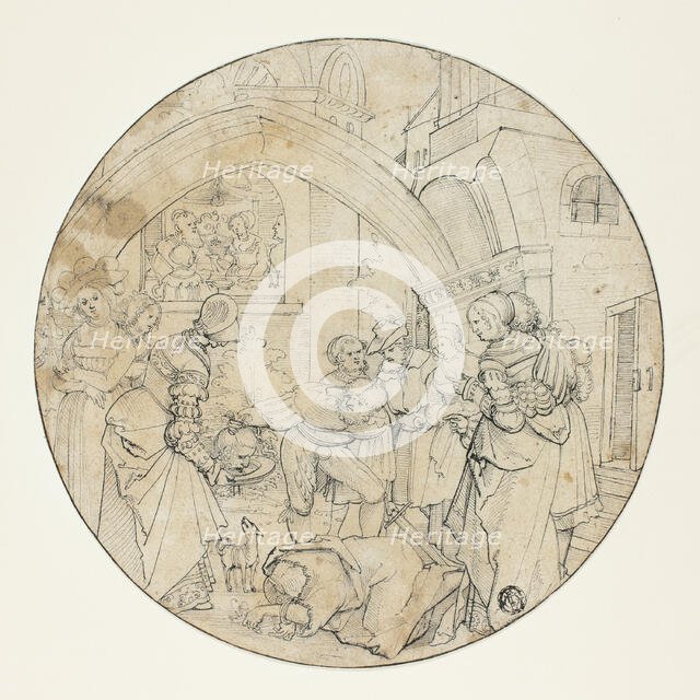 Beheading of Saint John the Baptist, c. 1530. Creator: Unknown.