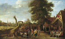 The Village Fête, 1650. Creator: David Teniers II.