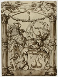Design for Swiss Heraldic Arms, n.d. Creator: Unknown.