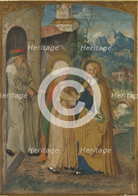 The Visitation, c. 1525. Creator: Master of the Munich Saint John on Patmos.