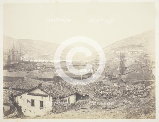 General View of Balaklava, 1855. Creator: Roger Fenton.