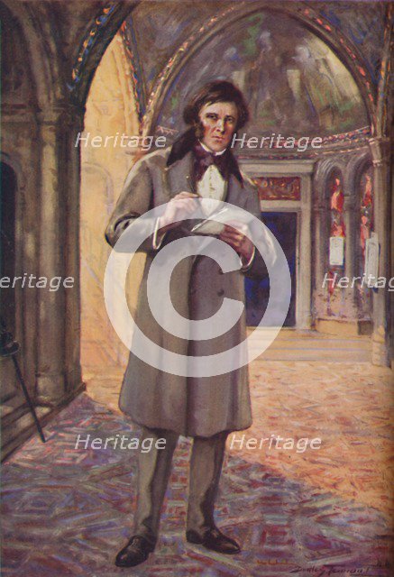'Ruskin in the Land of His Inspiration',  c1925. Artist: Charles Dudley Tennant.