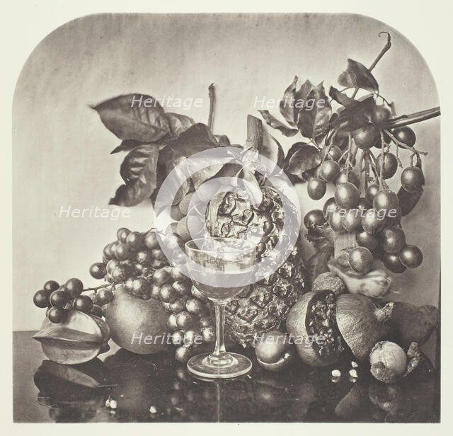 Fruit, c. 1868. Creator: John Thomson.