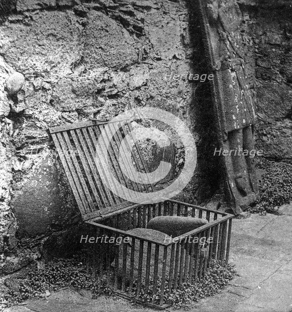 St Columba's stone pillow, early 20th century. Artist: Unknown