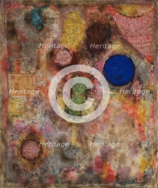 Magic Garden, 1926. Creator: Klee; Paul (1879-1940).