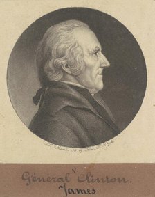 James Clinton, 1797. Creator: Charles Balthazar Julien Févret de Saint-Mémin.