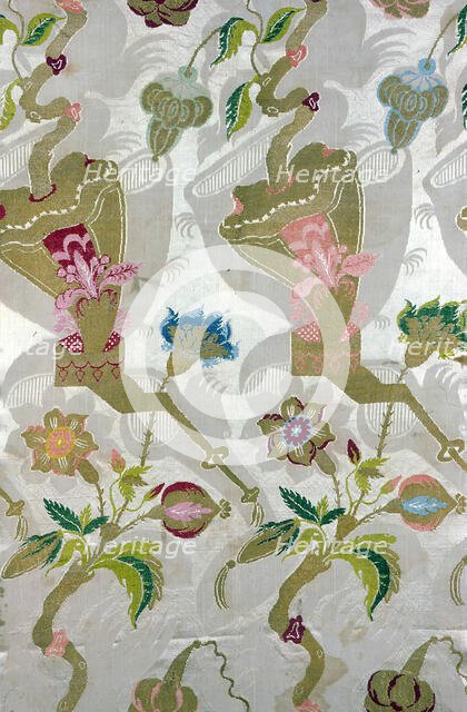 Panel (Dress Fabric), France, 1703/05. Creator: Unknown.