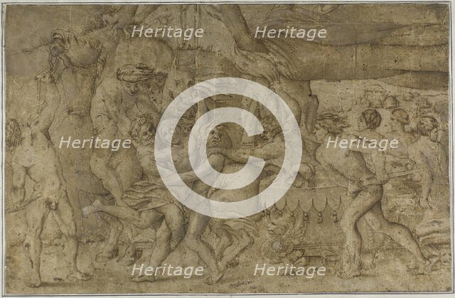 Battle of the Lapiths and Centaurs, n.d. Creator: Unknown.