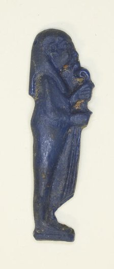 Amulet of the God Imsety (one of the four Sons of Horus), Egypt, Late Period-Ptolemaic Period... Creator: Unknown.