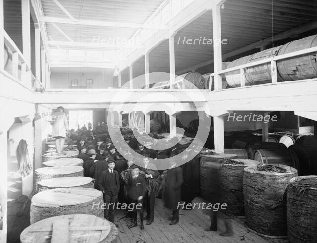 Tobacco market, Louisville, Ky., A, c1906. Creator: Unknown.