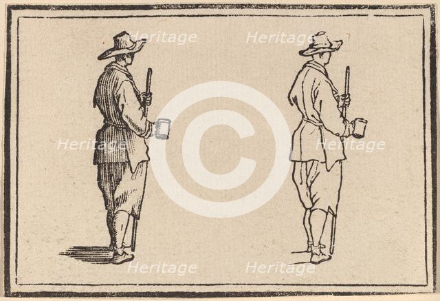 Peasant with a Cup, 1621. Creator: Edouard Eckman.