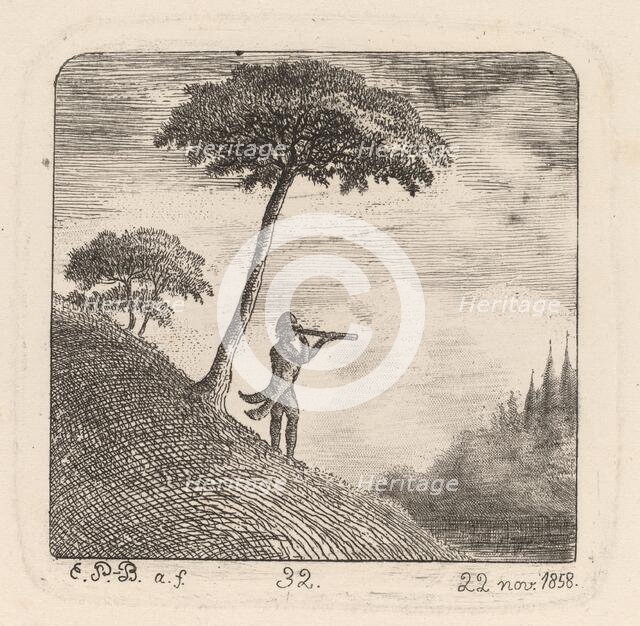 The Tourist, 1858. Creator: Emmanuel Phélippes-Beaulieu.