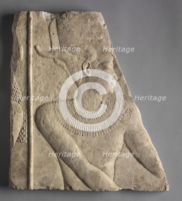 Temple Relief of a Deity, 360-246 BC. Creator: Unknown.