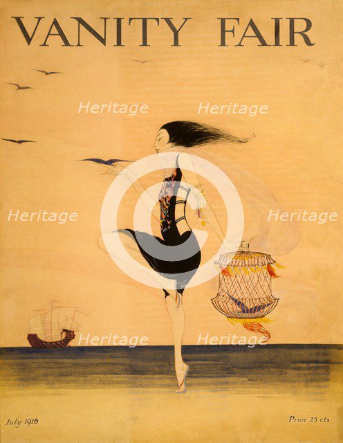 "Vanity Fair" cover,  July 1916. Creator: American School (20th Century).