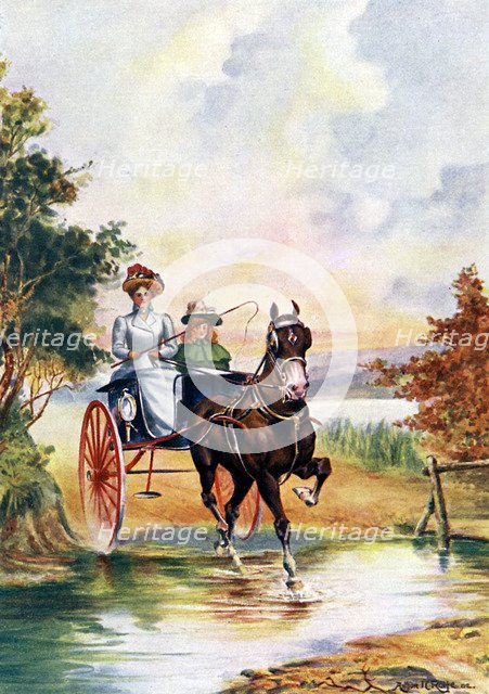 'A Smart Turn-out', 1902. Artist: Arthur JC Rolfe