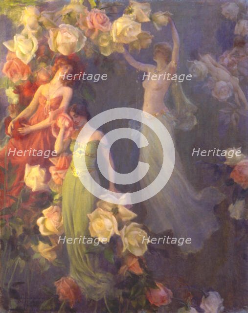 The Perfume of Roses, 1902. Creator: Charles C. Curran.