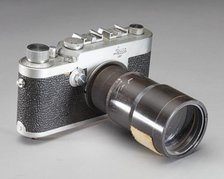 Camera, Leica, Spectrographic, 35mm, Glenn, Friendship 7, ca. 1962. Creator: Leica.
