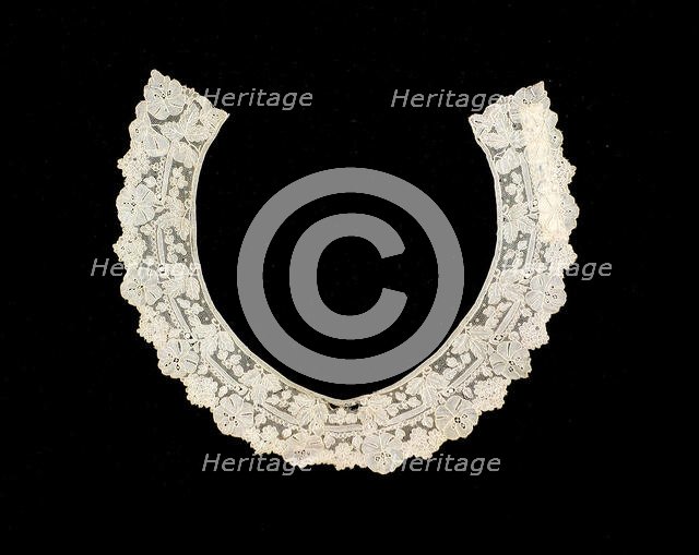 Collar, Belgian, ca. 1860. Creator: Unknown.