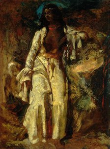 Nubian Woman, 1825/30. Creator: Jules-Robert Auguste.