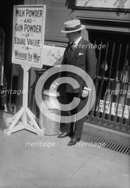 J.B. Wells, 1918. Creator: Bain News Service.