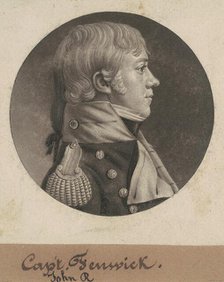 John Roger Fenwick, 1806. Creator: Charles Balthazar Julien Févret de Saint-Mémin.