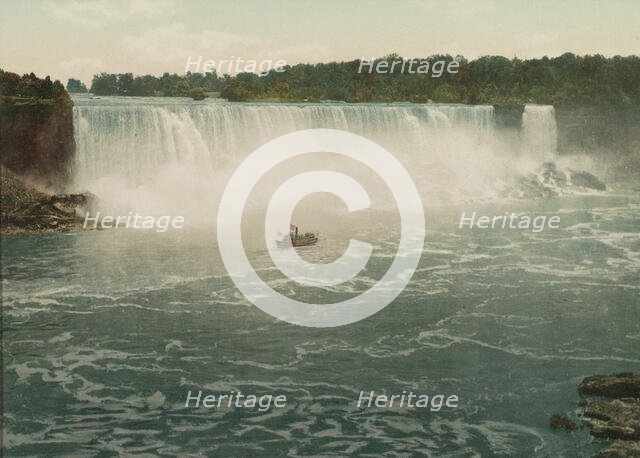 Niagara, American Falls from Canadian shore, c1898. Creator: Unknown.