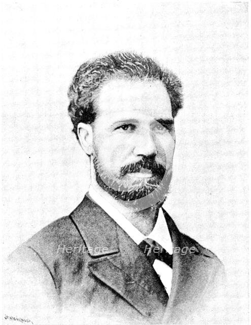 The late M. Gayarre, opera tenor singer, 1890. Creator: Unknown.