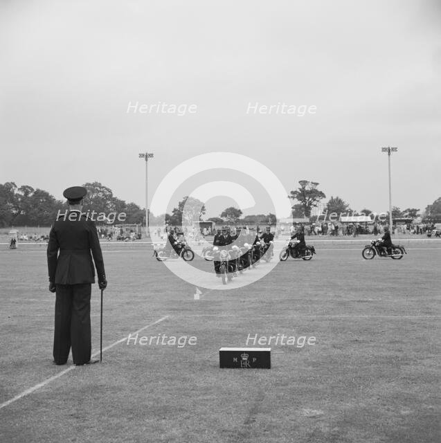 Copthall Stadium, Hendon, Barnet, London, 25/06/1966. Creator: John Laing plc.
