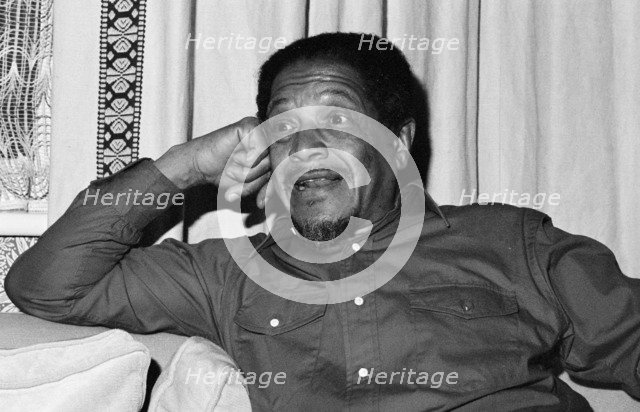 Illinois Jacquet, London, 1982. Artist: Brian O'Connor.