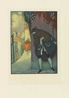 Illustration for "Une aventure d'amour à Venise" by Giacomo Casanova de Seingalt, 1927. Creator: Wegener, Gerda (1886-1940).