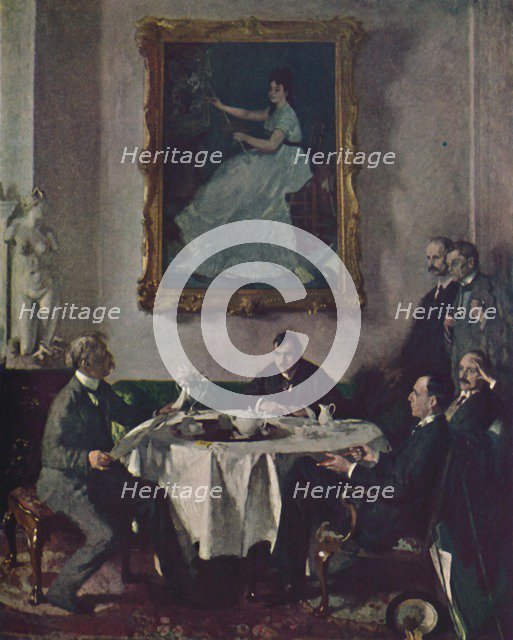 'Homage to Manet', 1909, (c1950). Creator: William Newenham Montague Orpen.