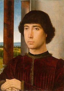 Portrait of a Young Man, ca. 1472-75. Creator: Hans Memling.
