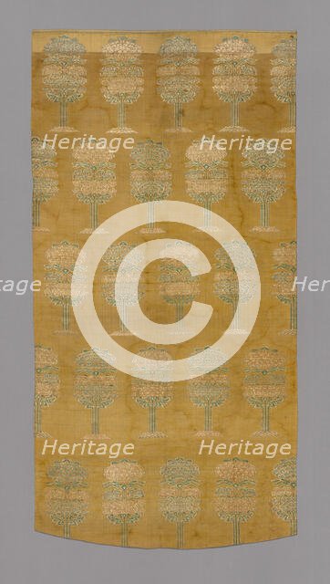 Panel (Furnishing Fabric), Iran, 1650/1700. Creator: Unknown.