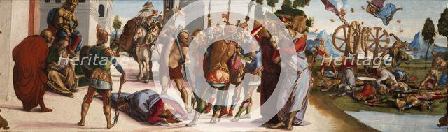 The Martyrdom Of Saint Catherine Of Alexandria, c1490. Creator: Luca Signorelli.