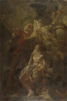 The Sacrifice of Isaac , after 1735. Creator: Piazzetta, Gian Battista (1683-1754).