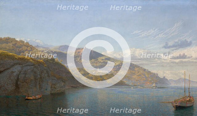 Massa, Bay of Naples, 1864. Creator: John Brett.