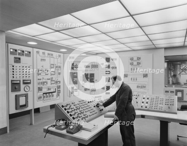 CIS Building, Cooperative Insurance Society Tower, Miller Street, Manchester, 16/10/1962. Creator: John Laing plc.