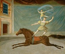 The Mounted Acrobats, 1825 or after. Creator: Unknown.