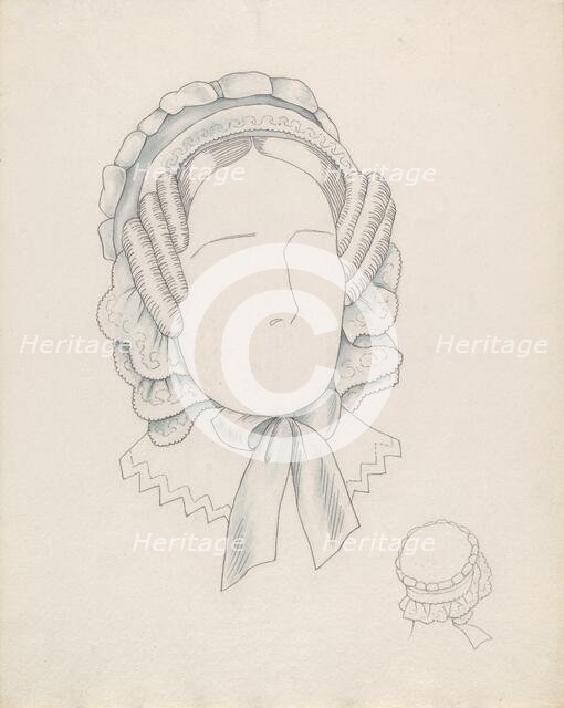 Headdress, c. 1937. Creator: Eva Noe.