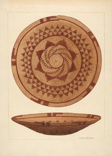 Basket, c. 1937. Creator: Gordena Jackson.