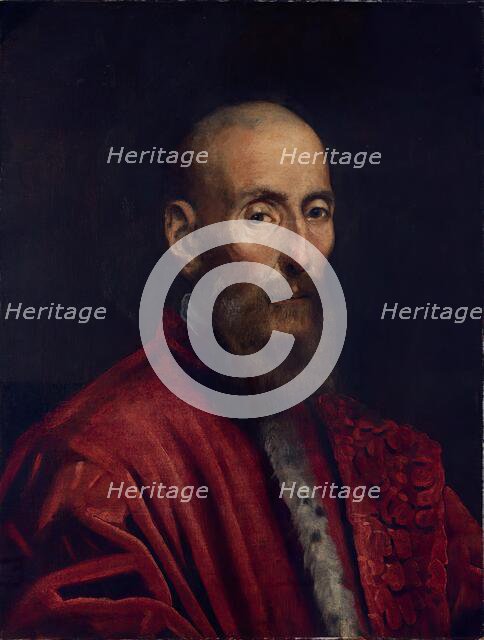 Portrait of a Senator, 1580. Creator: Jacopo Tintoretto.