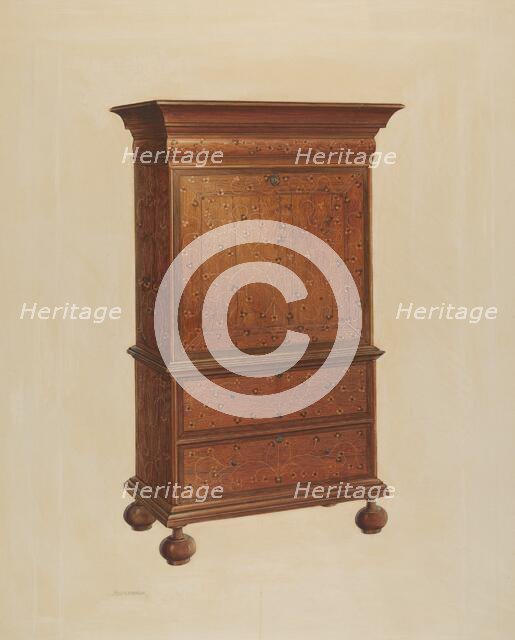 Secretary, c. 1938. Creator: Ernest Busenbark.